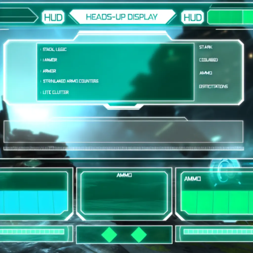 Iteracja HUD z bardziej czytelnymi wskaźnikami zdrowia i pancerza